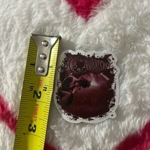 Chiodos Band Sticker - Maroon/White Graphic